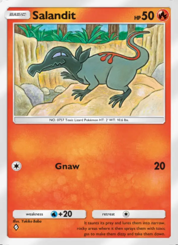 Image of the card Salandit