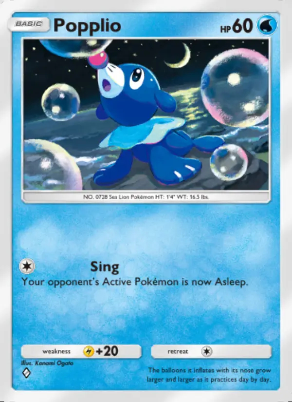 Image of the card Popplio