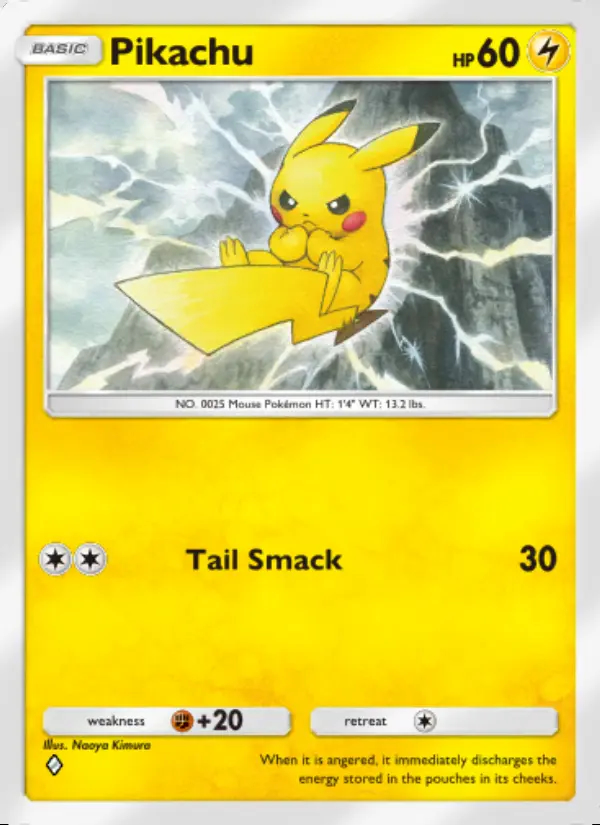Image of the card Pikachu