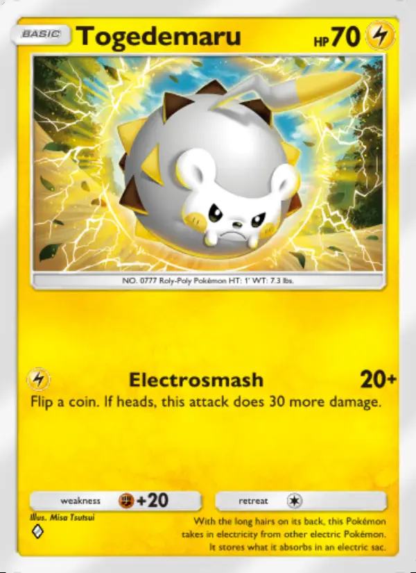 Image of the card Togedemaru