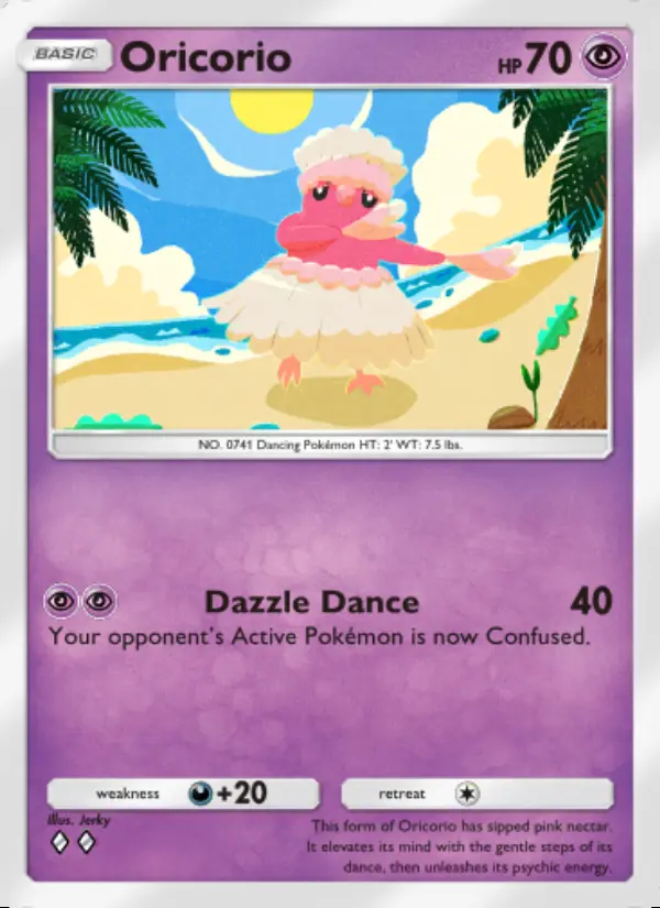 Image of the card Oricorio