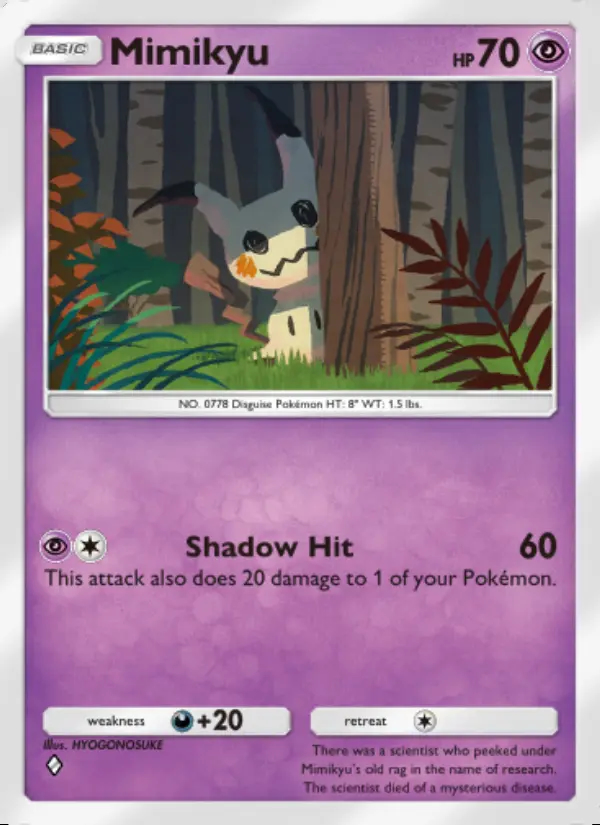 Image of the card Mimikyu