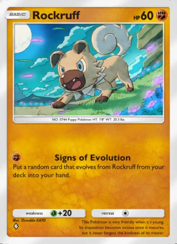 Image of the card Rockruff