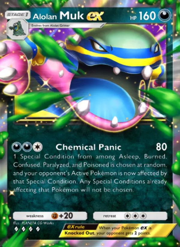 Image of the card Alolan Muk ex