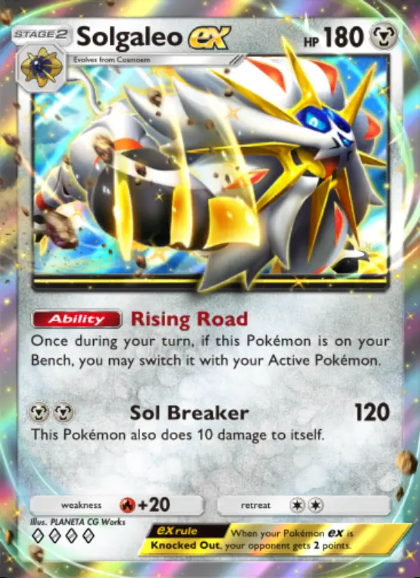 Image of the card Solgaleo ex