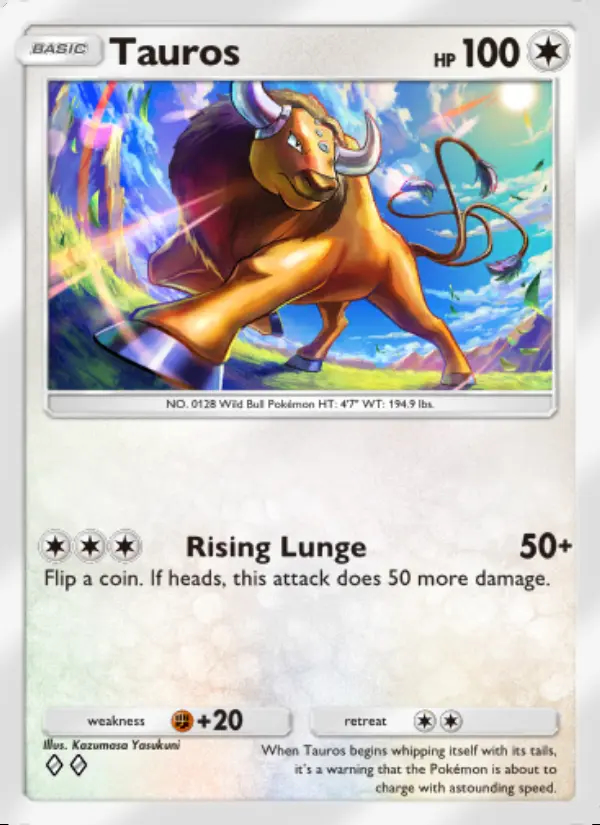 Image of the card Tauros
