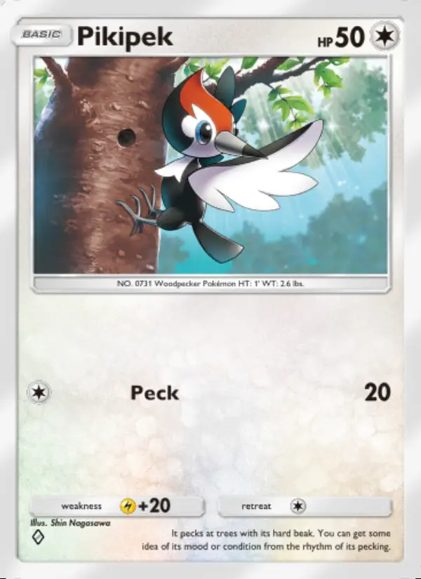 Image of the card Pikipek