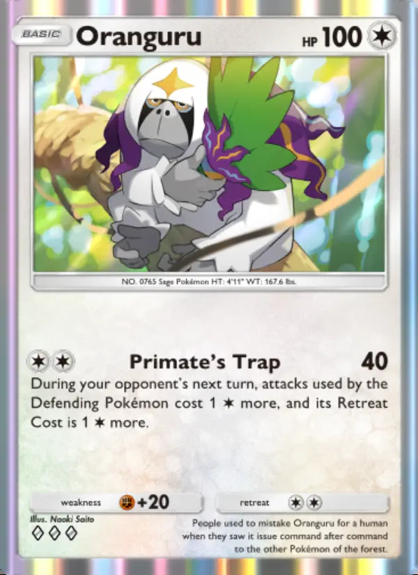 Image of the card Oranguru