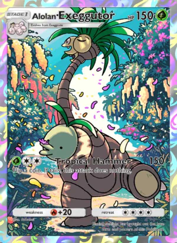 Image of the card Alolan Exeggutor