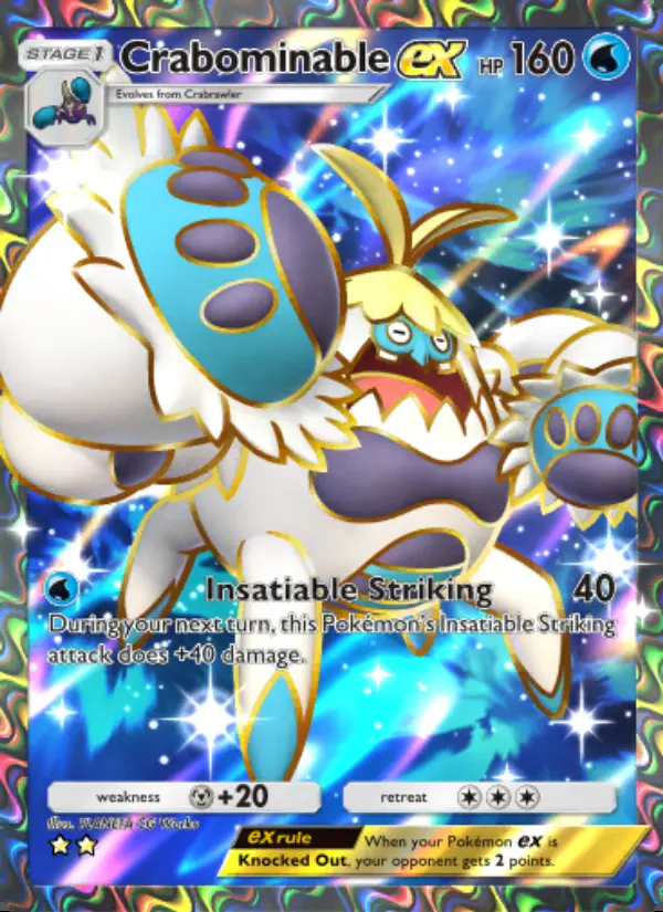 Image of the card Crabominable ex