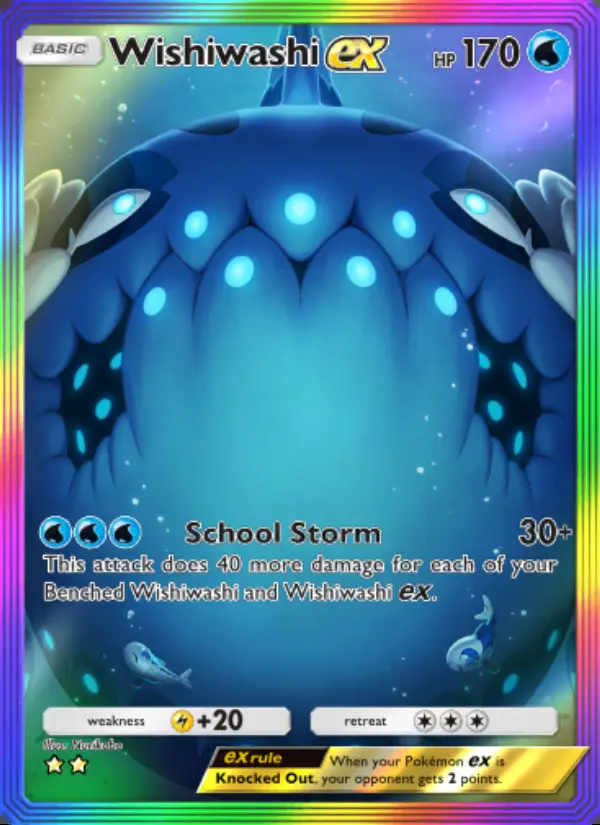 Image of the card Wishiwashi ex