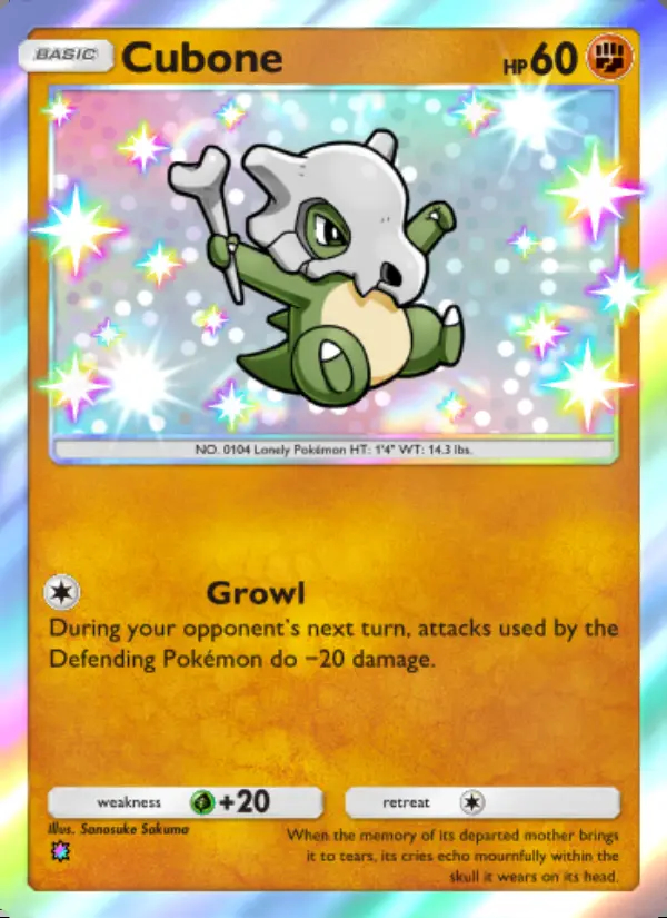 Image of the card Cubone