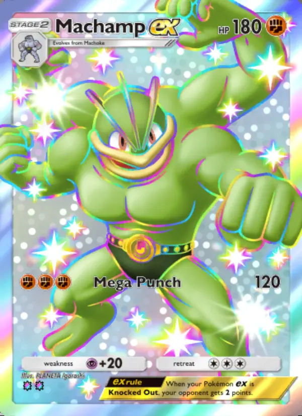 Image of the card Machamp ex