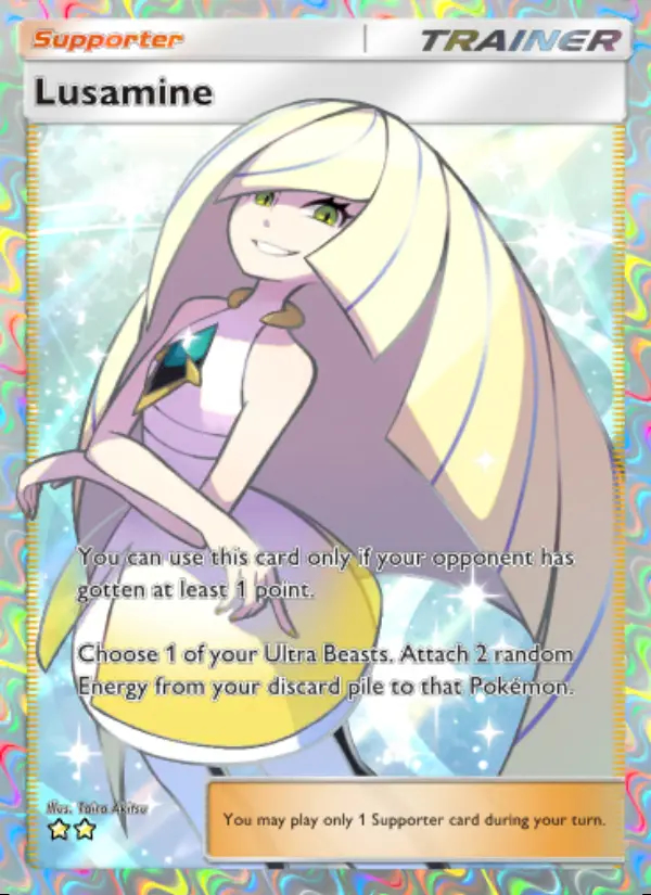 Image of the card Lusamine