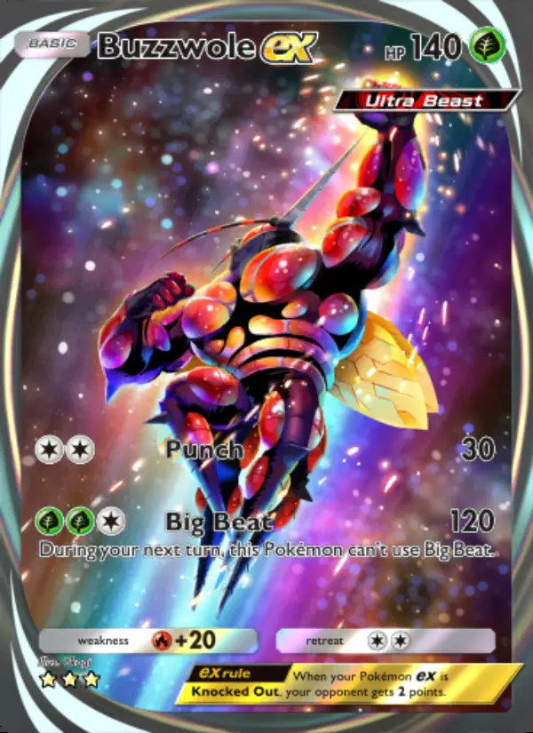 Image of the card Buzzwole ex