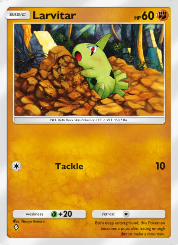 Image of the card Larvitar