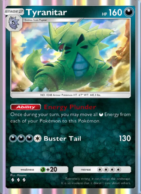 Image of the card Tyranitar