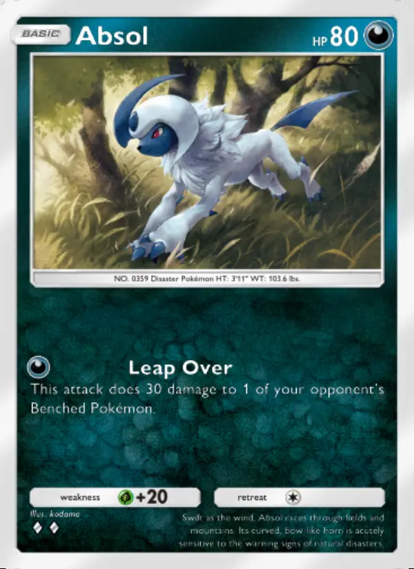 Image of the card Absol