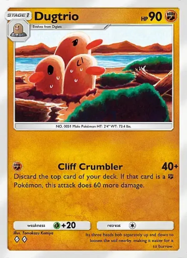 Image of the card Dugtrio