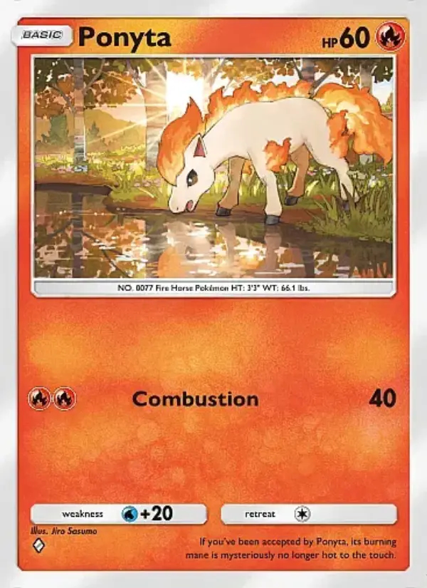 Image of the card Ponyta