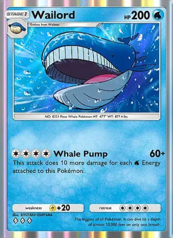 Image of the card Wailord