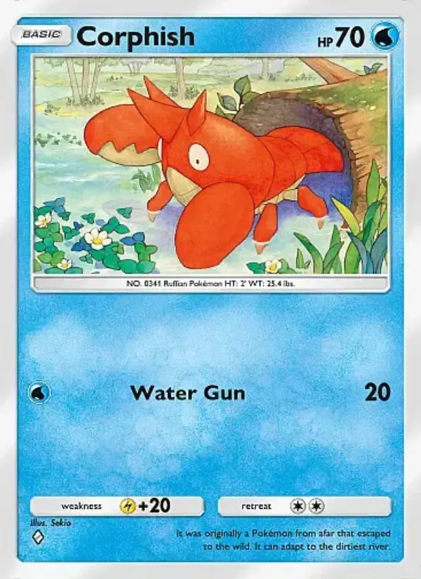 Image of the card Corphish