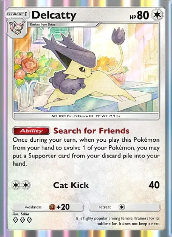 Image of the card Delcatty