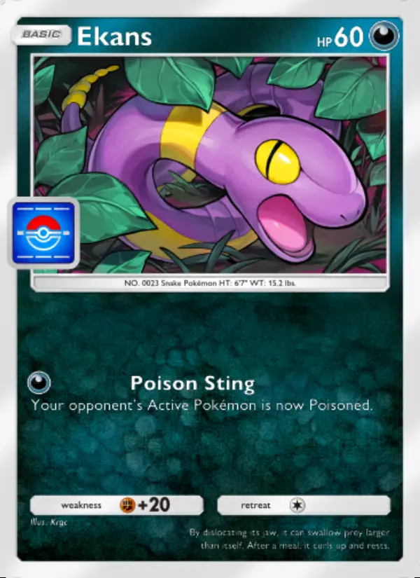 Image of the card Ekans