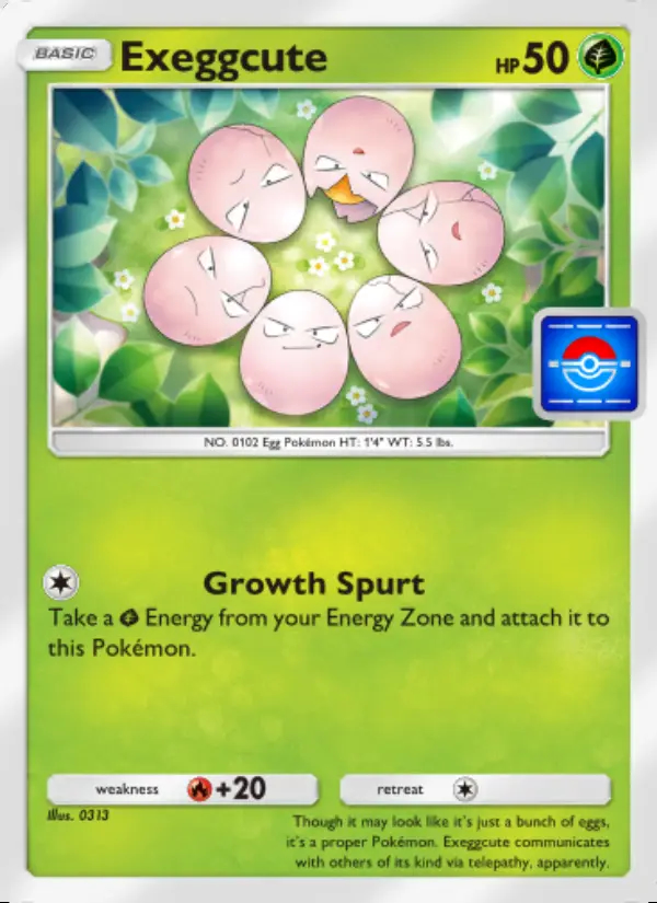 Image of the card Exeggcute