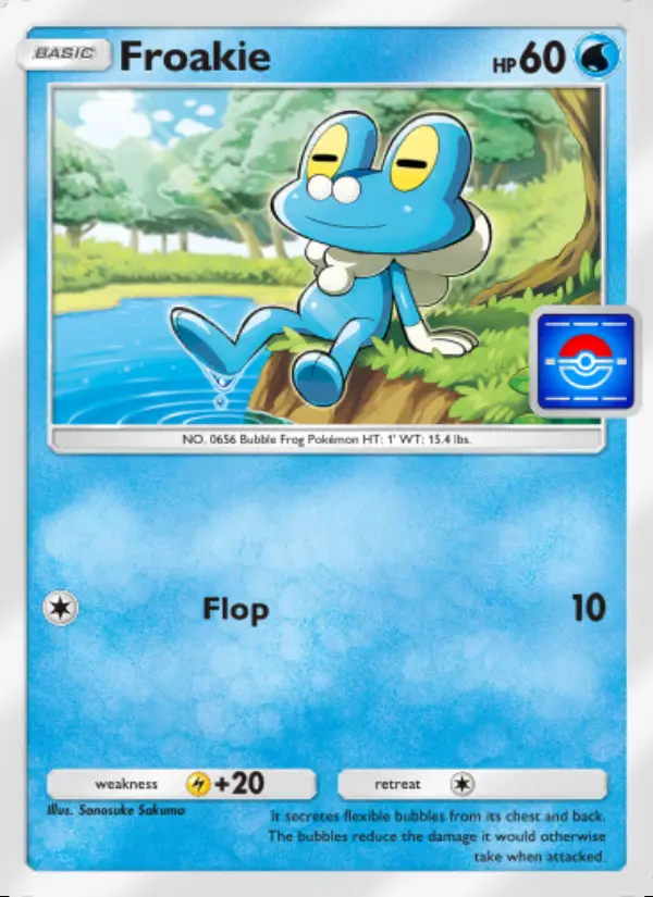 Image of the card Froakie