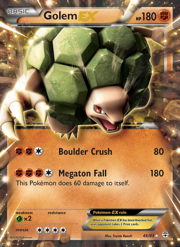 Image of the card Golem EX