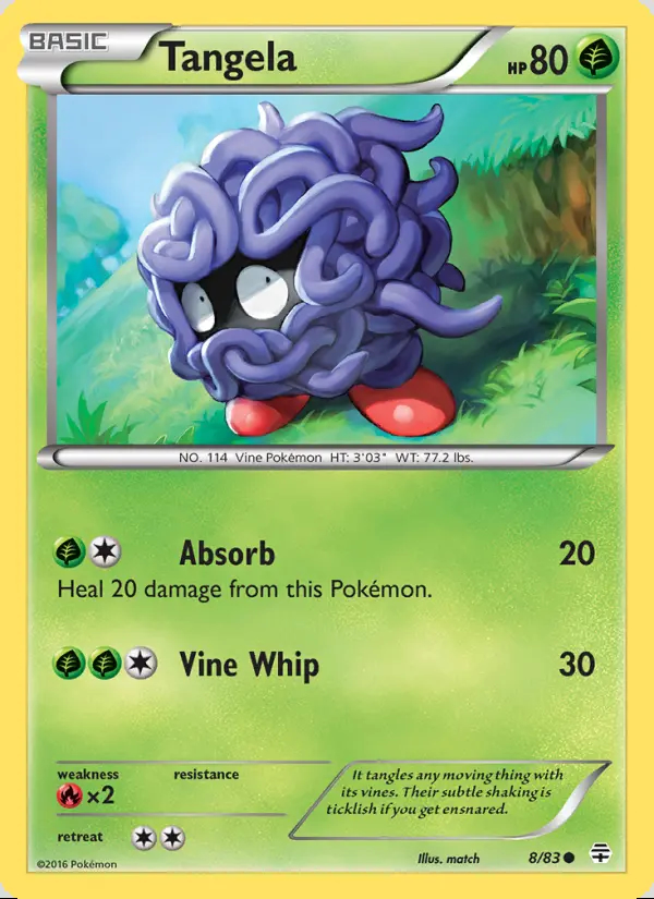 Image of the card Tangela