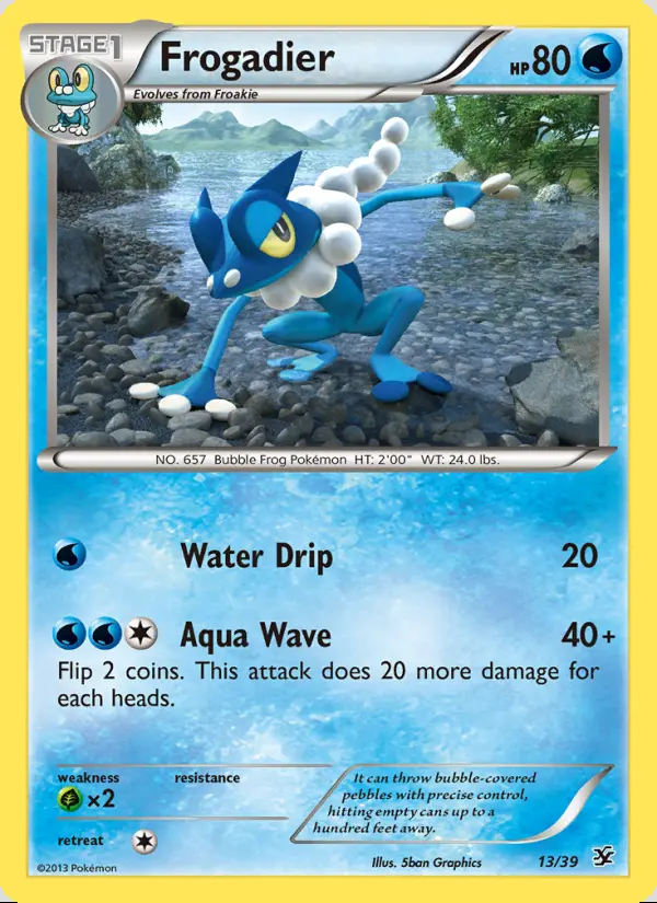 Image of the card Frogadier