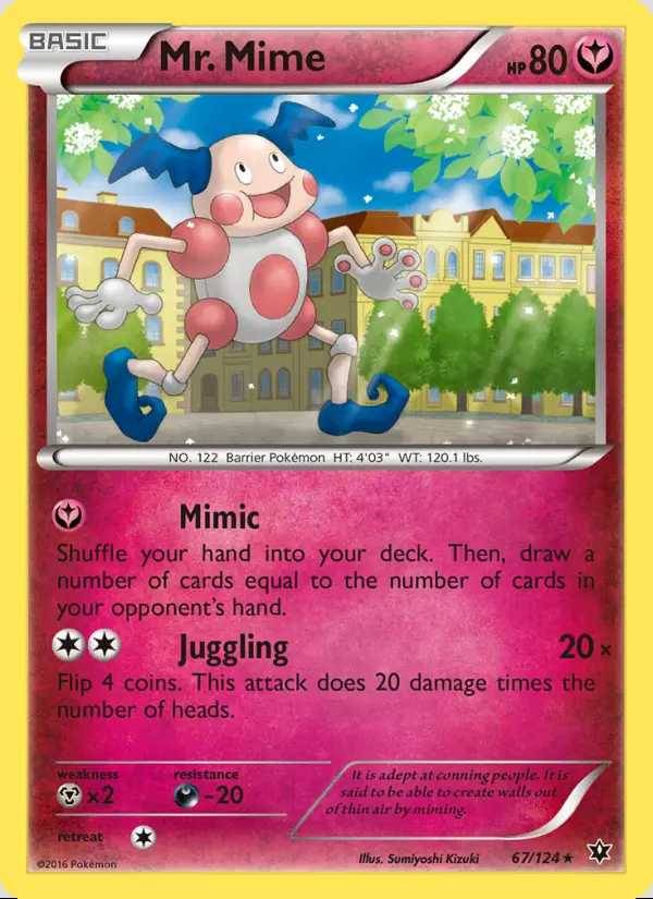 Image of the card Mr. Mime
