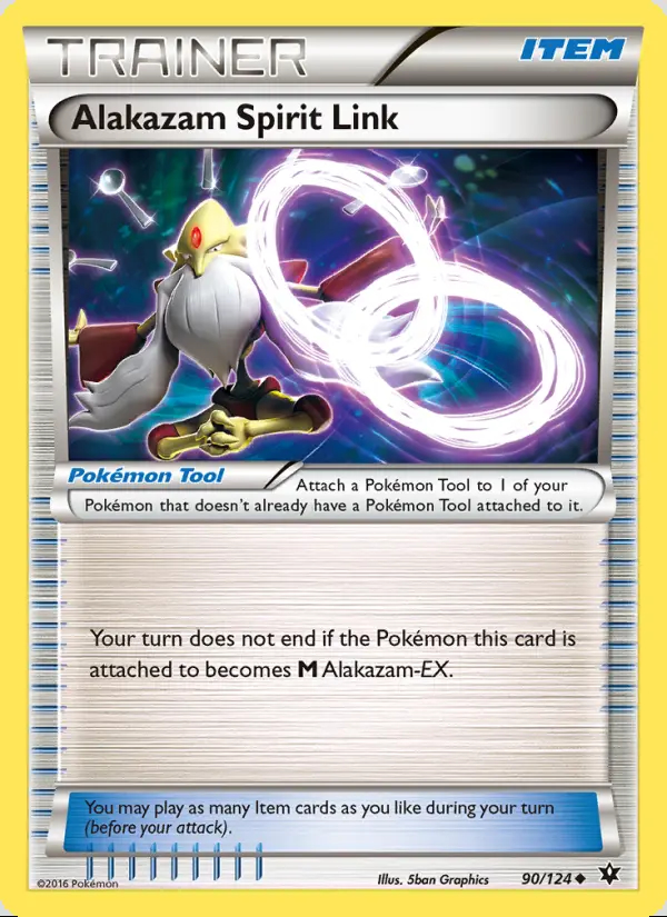 Image of the card Alakazam Spirit Link