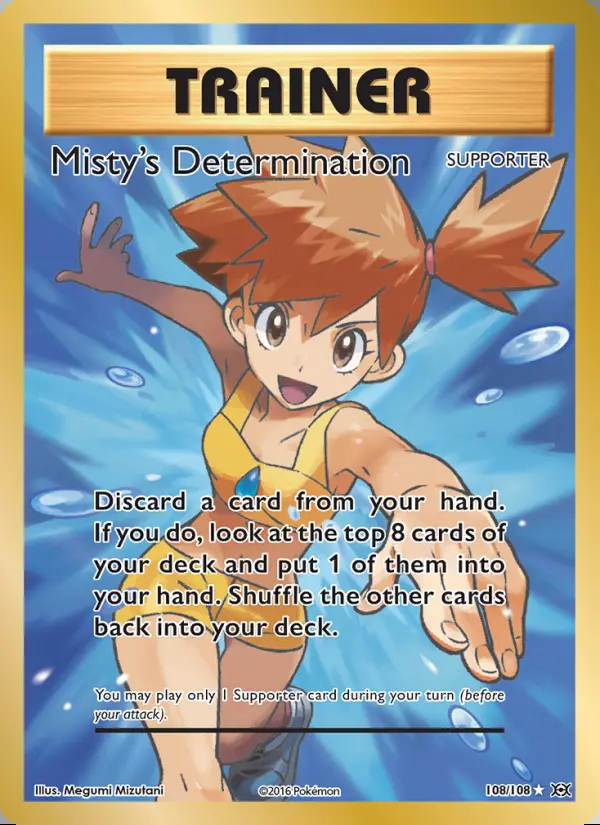 Image of the card Misty's Determination