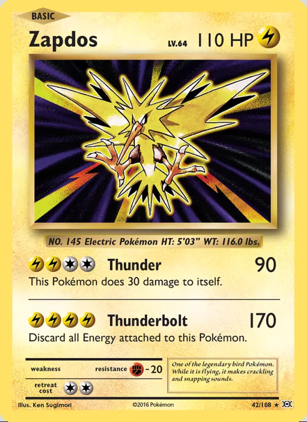 Image of the card Zapdos