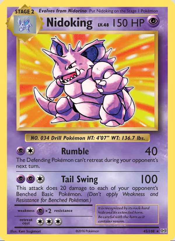 Image of the card Nidoking