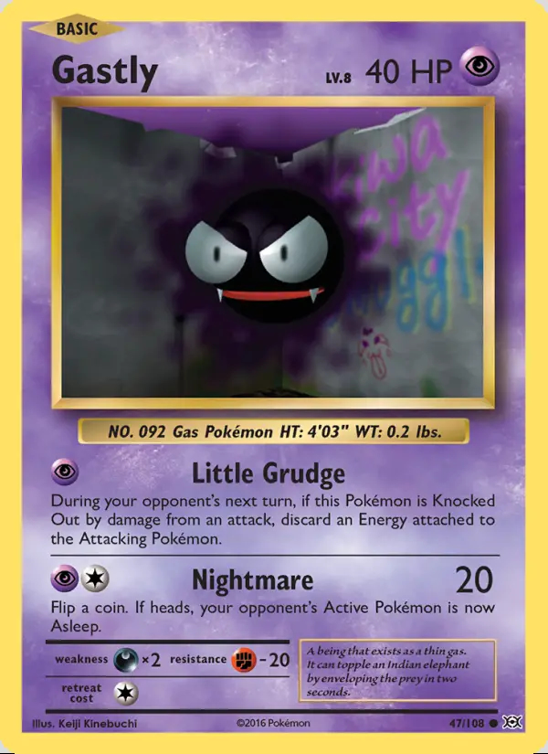 Image of the card Gastly