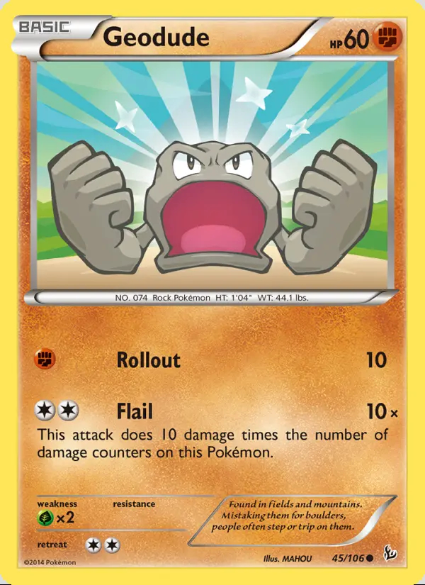 Image of the card Geodude