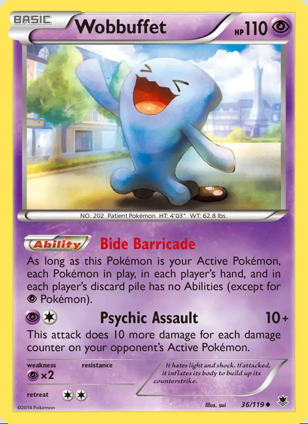 Image of the card Wobbuffet