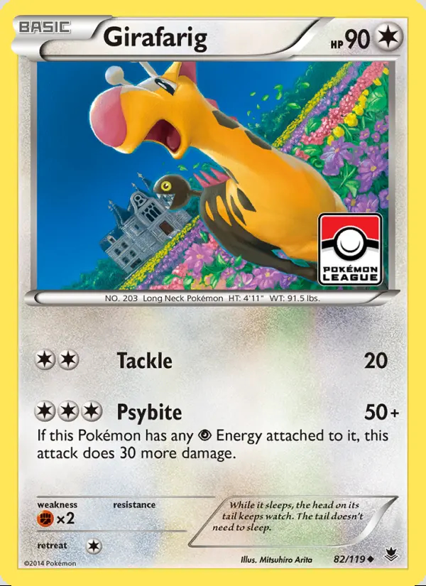 Image of the card Girafarig