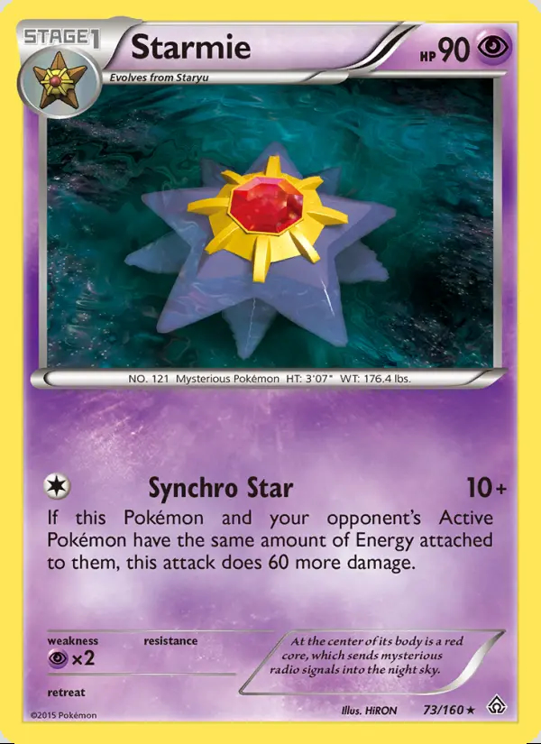Image of the card Starmie