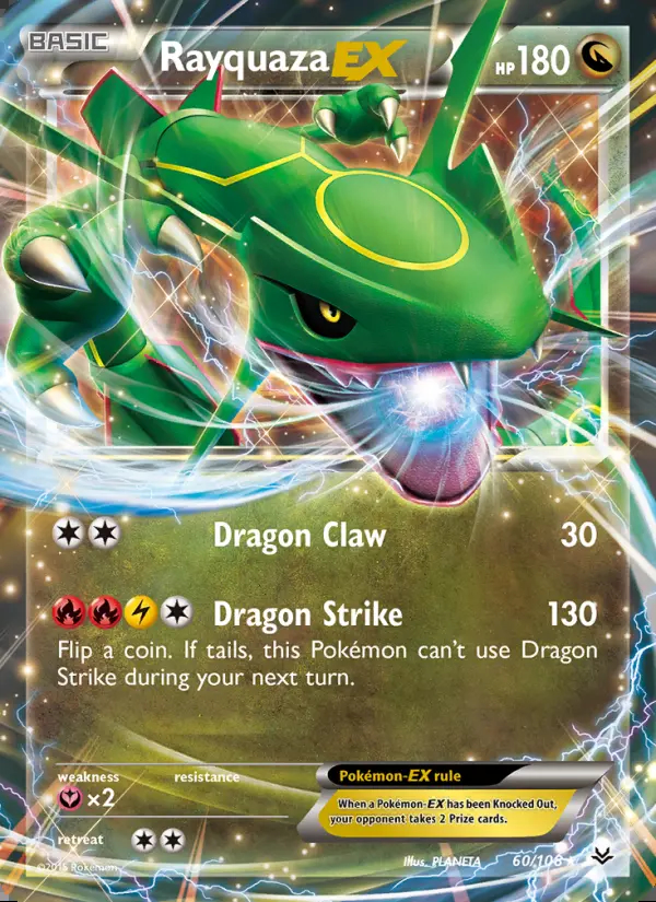 Image of the card Rayquaza EX