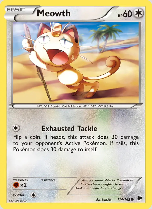Image of the card Meowth