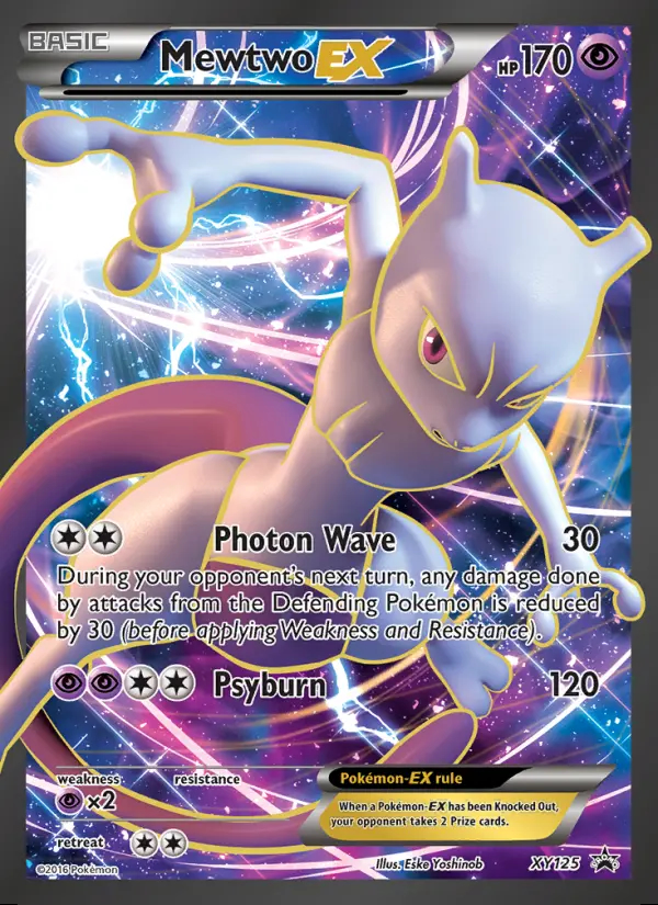 Image of the card Mewtwo EX