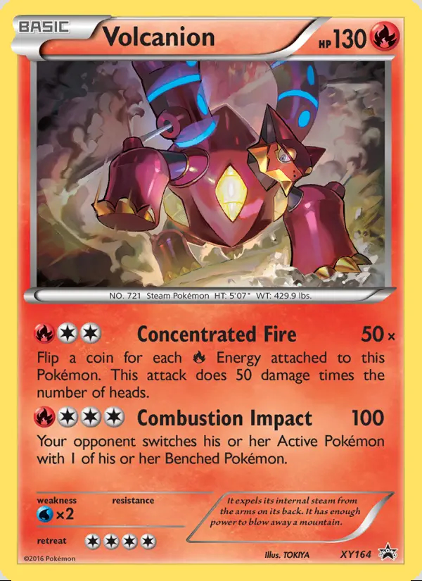 Image of the card Volcanion