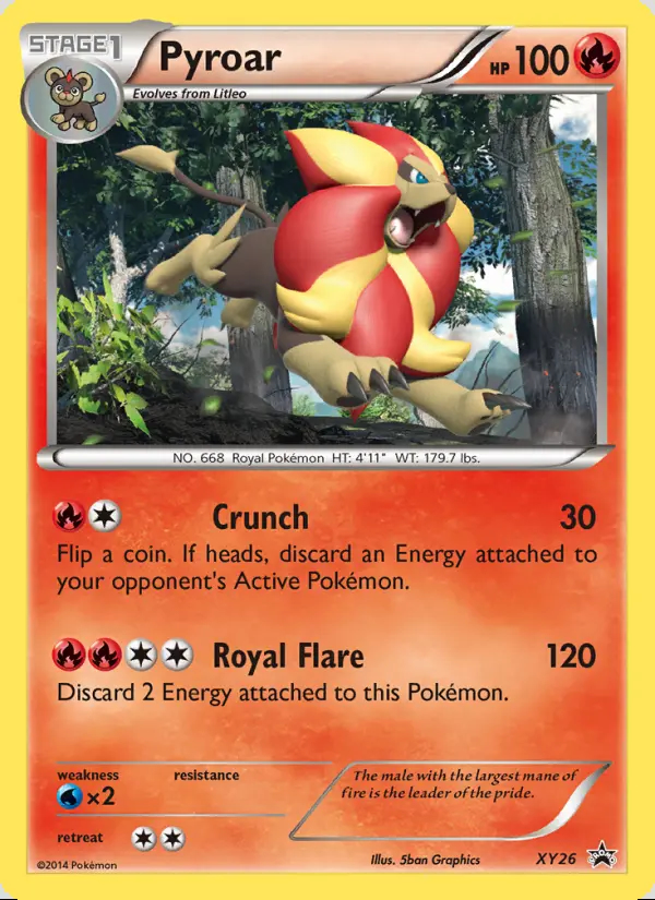 Image of the card Pyroar