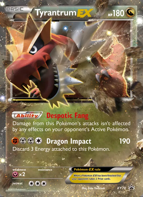 Image of the card Tyrantrum EX