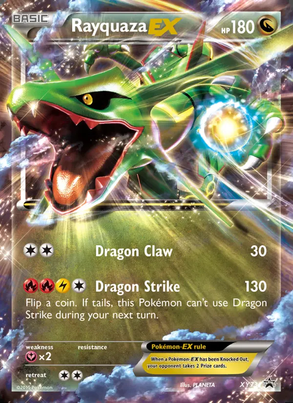 Image of the card Rayquaza EX